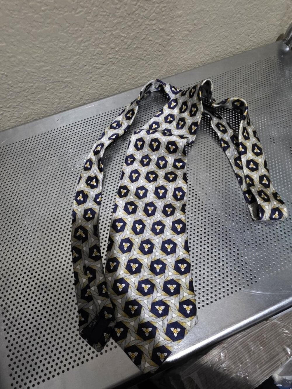 A Family Tie Made In England Silk Floral Print Tie Adult Men's